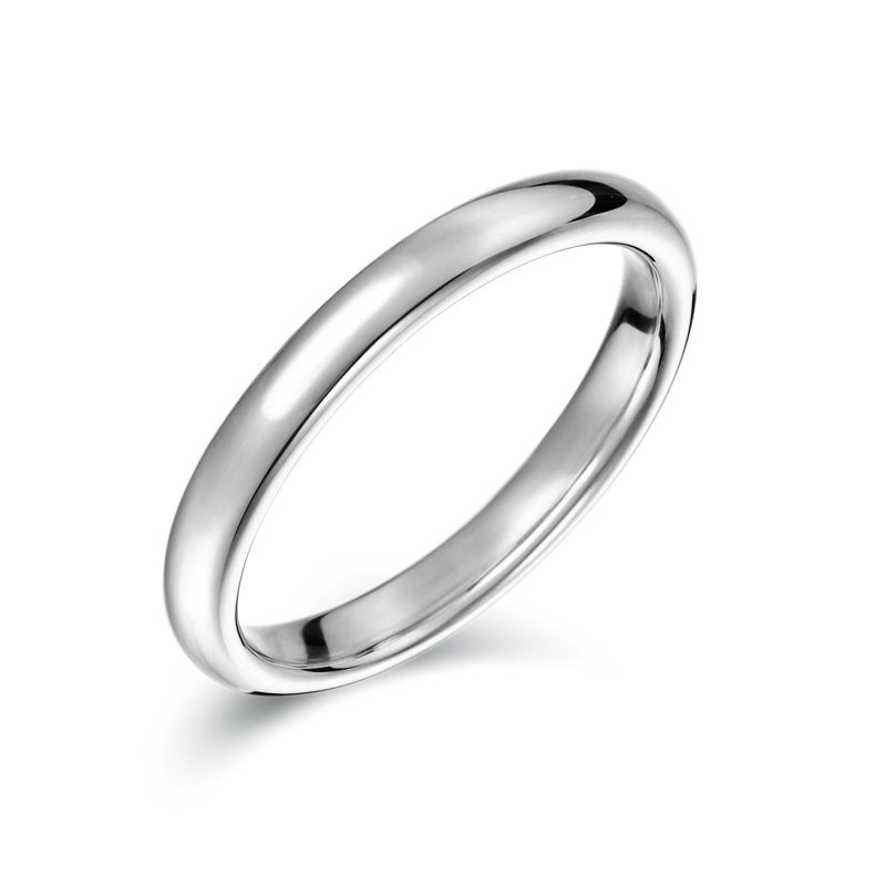 結婚指輪No1 2.5 プラチナ 後幅