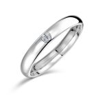 結婚指輪No1 3.0 ダイヤモンド プラチナ 前幅