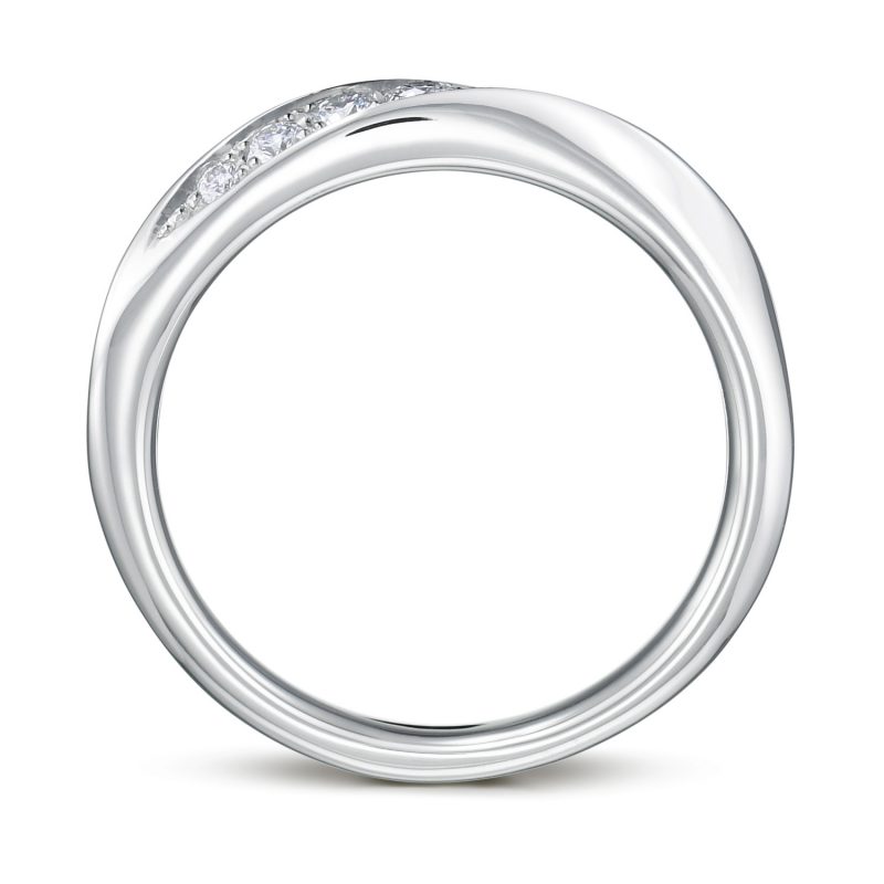 結婚指輪No3 ダイヤモンド 0.14ct プラチナ