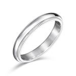 結婚指輪 ミルグレイン 女性用 プラチナ
