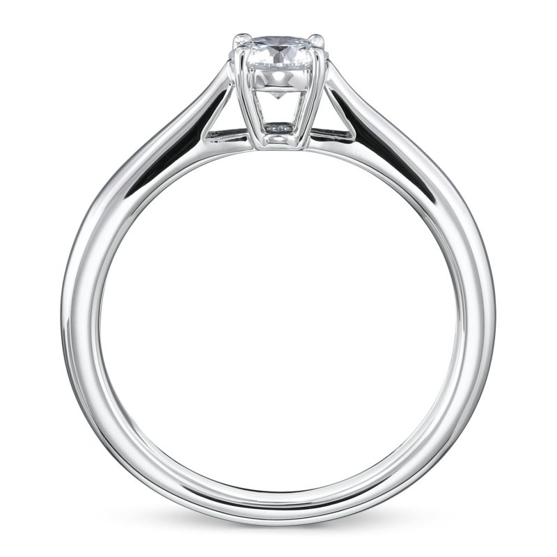 婚約指輪 Butterfly 0.30ctダイヤモンド プラチナ