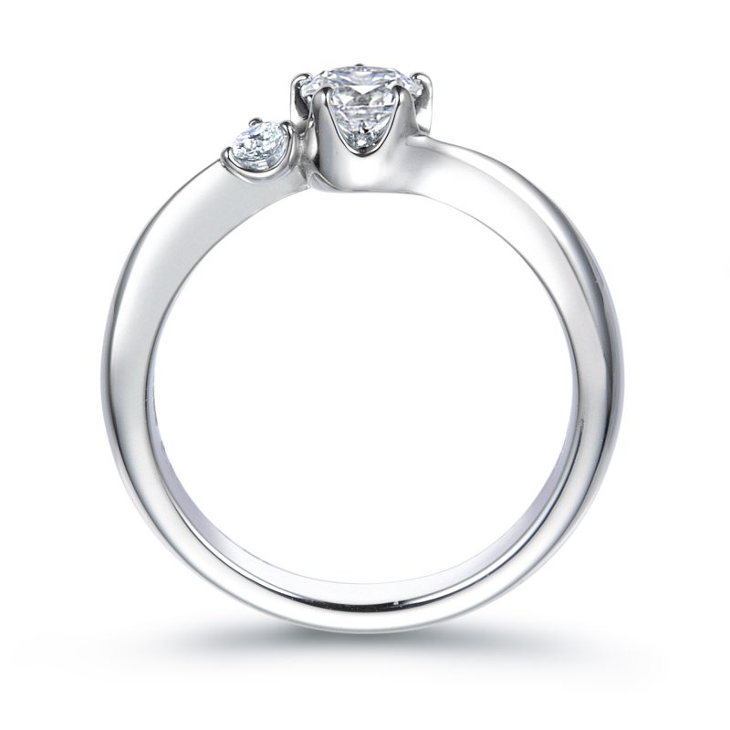 婚約指輪 Gemini 0.30ctダイヤモンド プラチナ