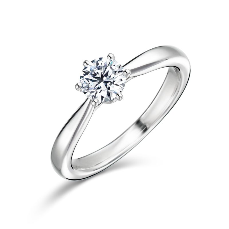 婚約指輪 0.50ctダイヤモンド プラチナ