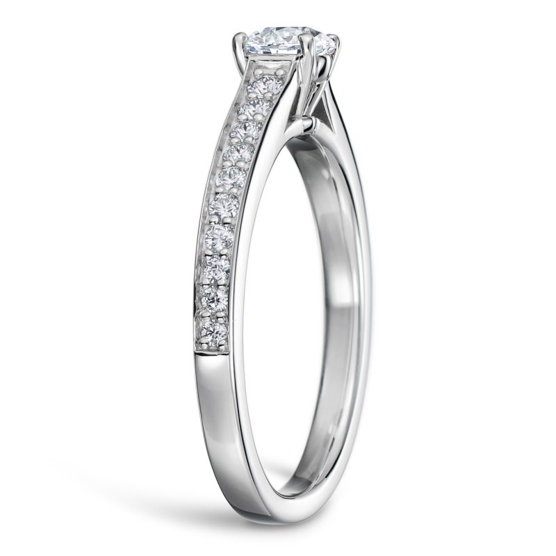 婚約指輪 Ray 0.30ctダイヤモンド プラチナ