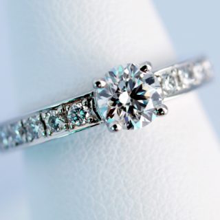0.5ct ダイヤモンド オーダーメイド婚約指輪