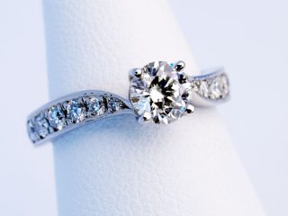 0.5ct ダイヤモンド オーダーメイド婚約指輪