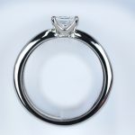 プリンセスカットの婚約指輪 埼玉県北本市のA様のご注文