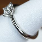 ソリテール プリンセスカットの婚約指輪
