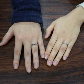 鳥取県米子市のお客様　結婚指輪 婚約指輪