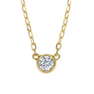 ペンダント ダイヤモンド 0.10ct ゴールド