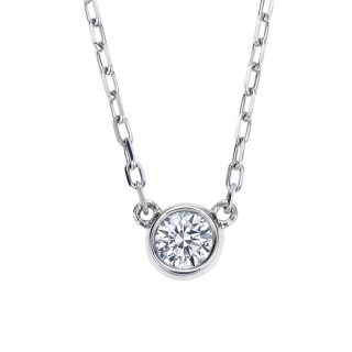 ペンダント ダイヤモンド 0.10ct プラチナ