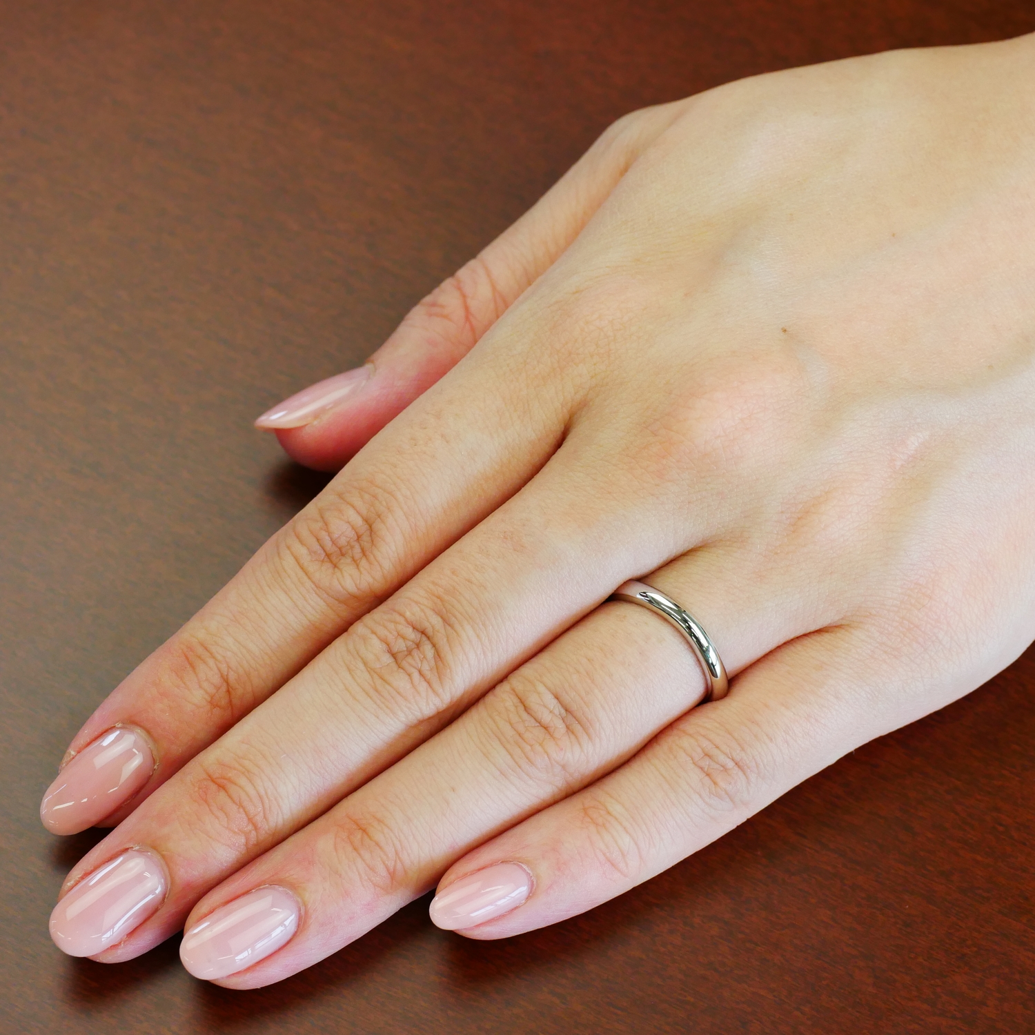 結婚指輪No6 2.5 プラチナ(幅2.5mm / Pt950) ウェーブ | 結婚指輪の通販 | 山梨・甲府のジュエリーブランドIZURU