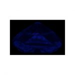 ダイヤモンドの蛍光性　ブラックライト画像