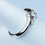 婚約指輪 Gemini 0.30ctダイヤモンド プラチナ
