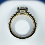 プリンセスカット 1カラット 指輪