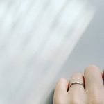 結婚指輪No1 女性用 プラチナ ハンマー・槌目(幅2.5mm / Pt950)