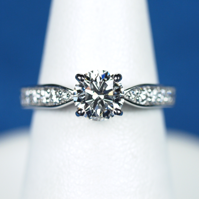 ★Tiffany\u0026Co.★ ハーモニー ダイヤリング 婚約指輪 0.28ct33093