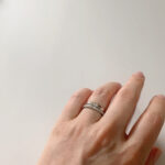 結婚指輪No1 3Diamond 0.08ct プラチナ(幅3.0mm / Pt950)