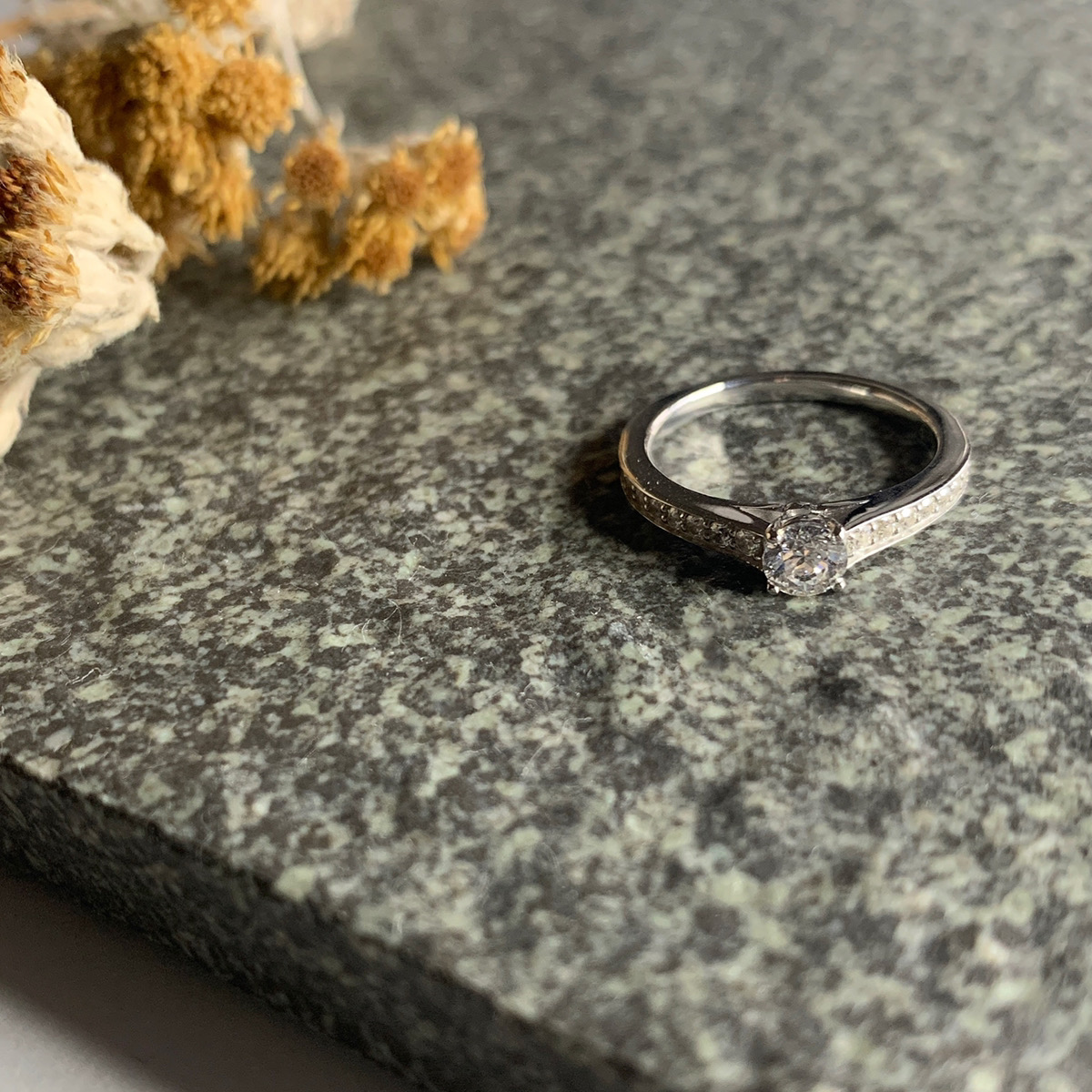 『品質保証』PT 950プラチナクラシック指輪1.0 ctダイヤモンドリング5