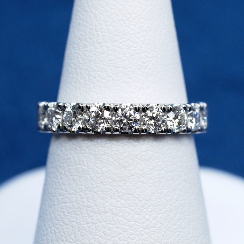 品質保証』1.0 ctダイヤモンドリングPT 950プラチナ結婚指輪49-